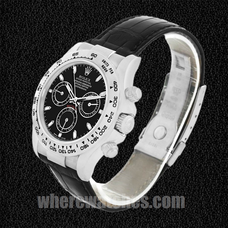 Rolex Daytona 116519 Pour des hommes 40mm Argenté – Image 3
