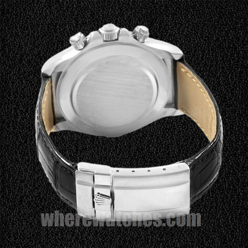 Rolex Daytona 40mm 116519 Pour des hommes Argenté – Image 4