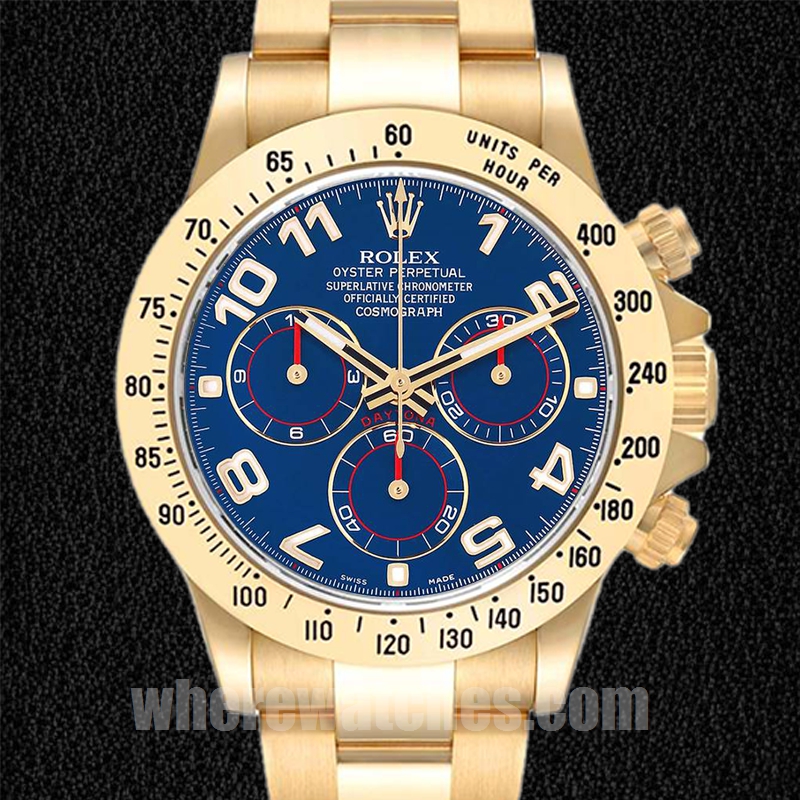 Rolex Daytona 116528 40mm Pour des hommes Regardez Bracelet Huître