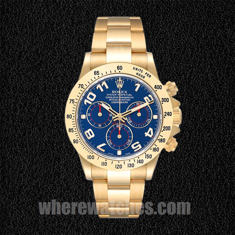 Rolex Daytona 116528 40mm Pour des hommes Regardez Bracelet Huître – Image 2