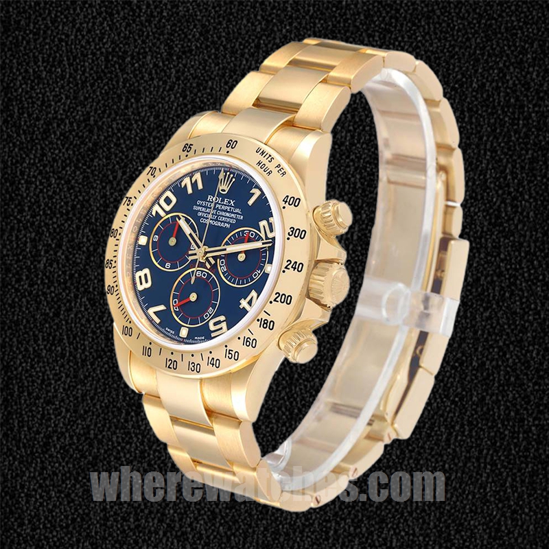 Rolex Daytona 116528 40mm Pour des hommes Regardez Bracelet Huître – Image 3
