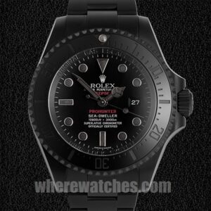 Rolex Sea-Dweller 44mm Pour des hommes 116660 Cadran noir