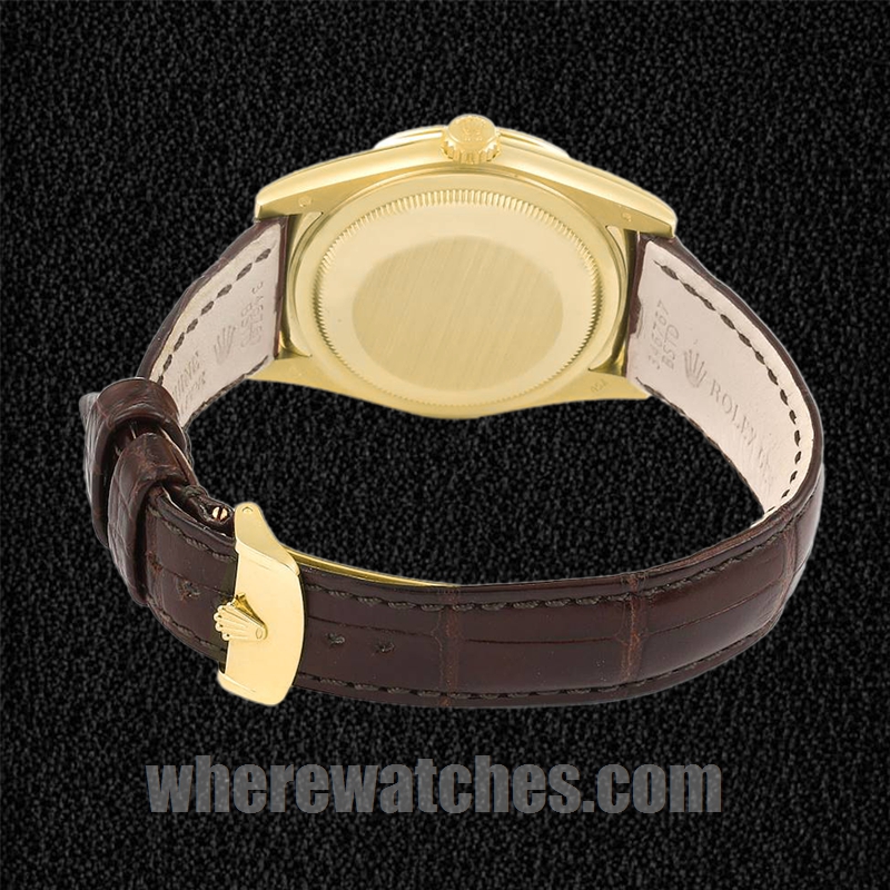 Rolex Day-Date m118138-0117 36mm Pour des hommes Cadran blanc – Image 4
