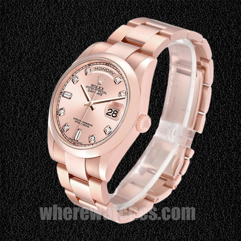 Rolex Day-Date 36mm 118205 Pour des hommes Bracelet Huître Regardez – Image 3