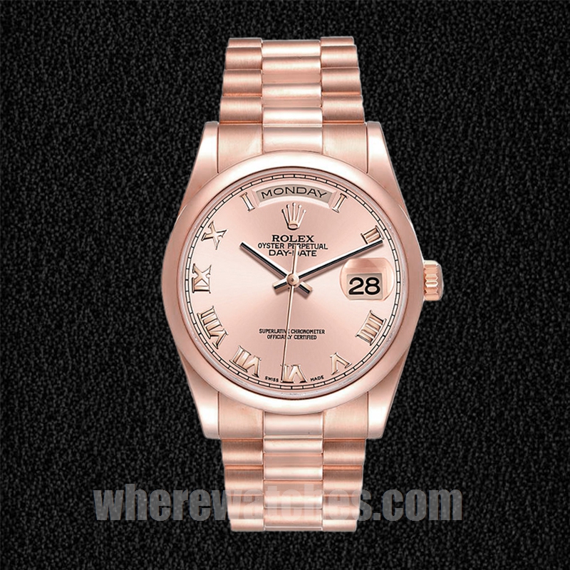 Rolex Day-Date 36mm Pour des hommes 118205 Regardez – Image 2
