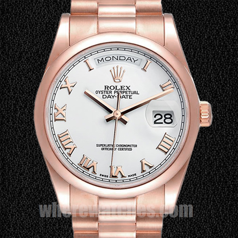 Rolex Day-Date Pour des hommes 36mm 118205 Regardez