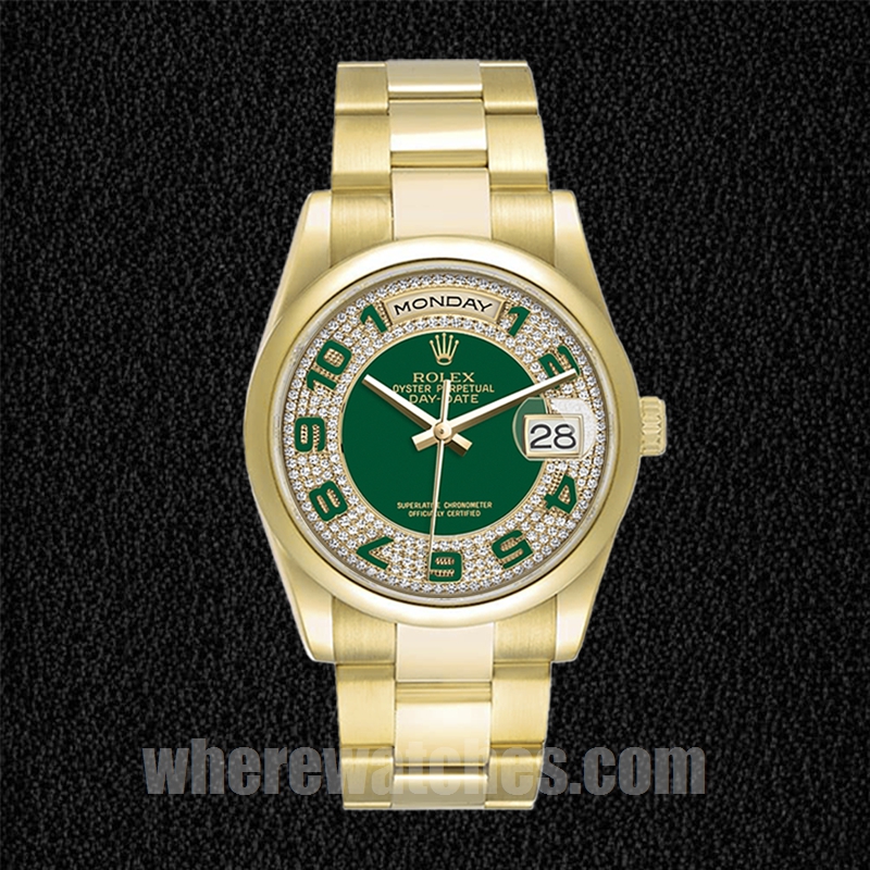 Rolex Day-Date Pour des hommes 118208 36mm Regardez – Image 5