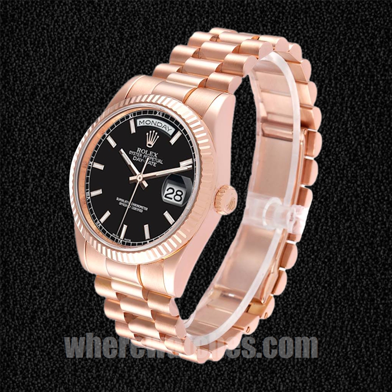 Rolex Day-Date Pour des hommes 118235 36mm Président Bracelet – Image 3