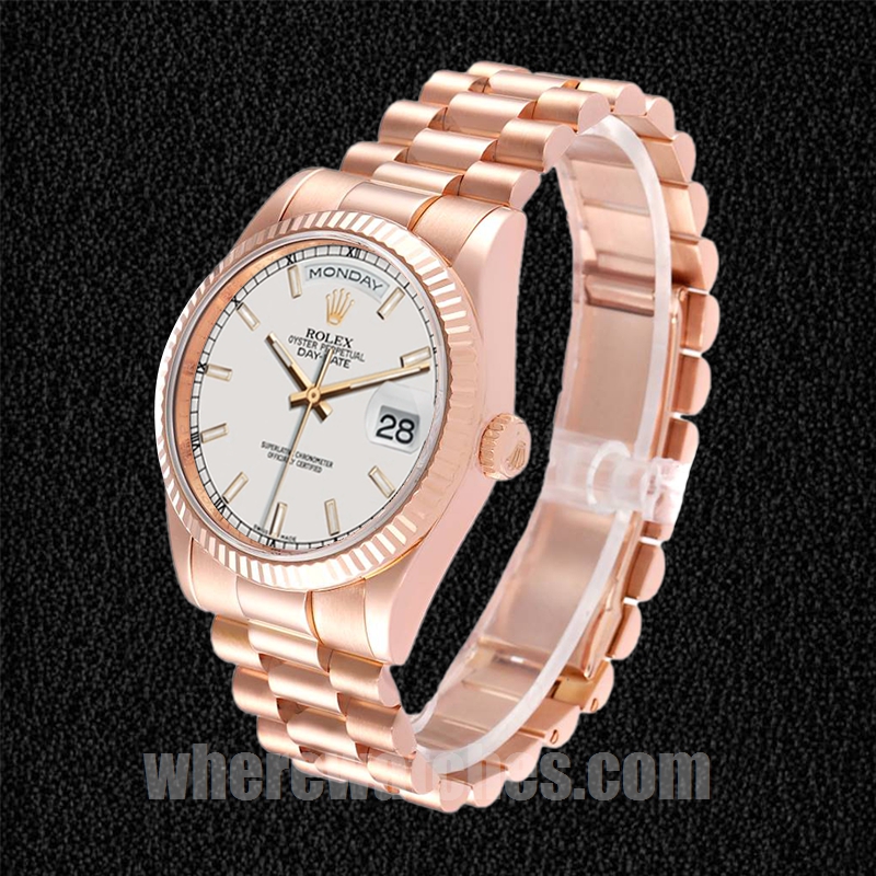 Rolex Day-Date 118235 Pour des hommes 36mm Président Bracelet – Image 3