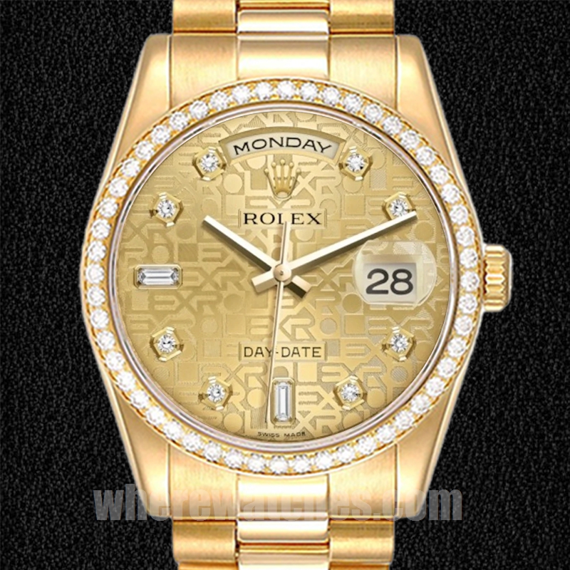 Rolex Day-Date Pour des hommes m118348-0037 36mm Regardez