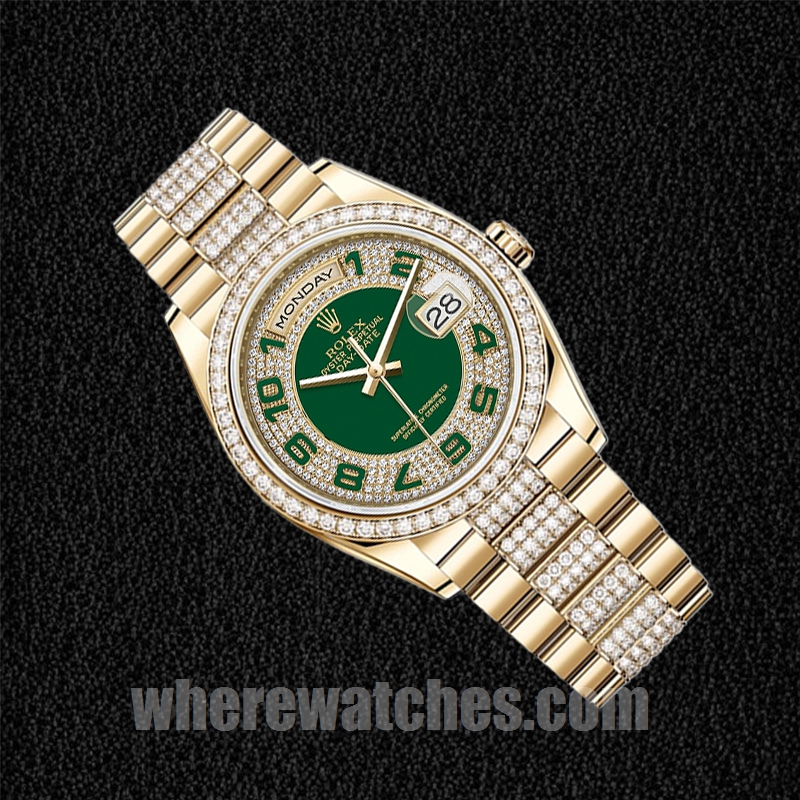 Rolex Day-Date 36mm Pour des hommes m118348-0056 Regardez – Image 3