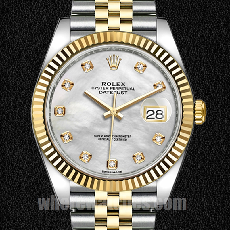 Rolex Datejust 126333 41mm Pour des hommes Bracelet Jubilé