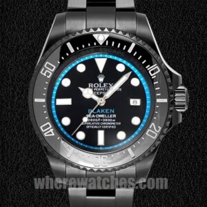 Rolex Deepsea 43mm 126660 Pour des hommes Cadran noir