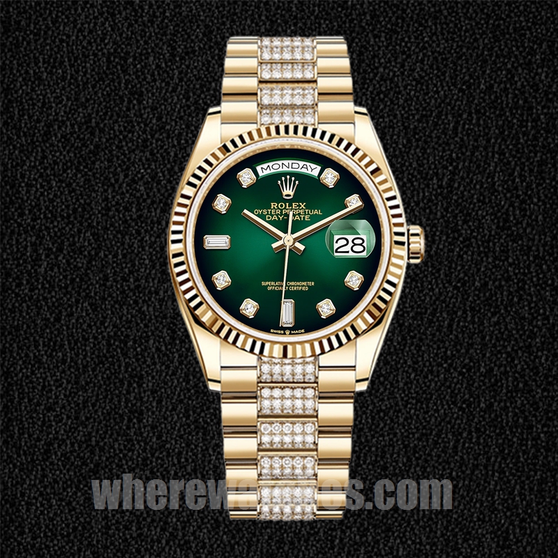 Rolex Day-Date m128238-0070 Pour des hommes 36mm Président Bracelet – Image 2