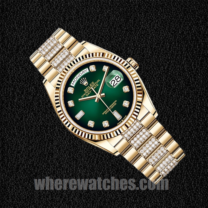 Rolex Day-Date m128238-0070 Pour des hommes 36mm Président Bracelet – Image 3