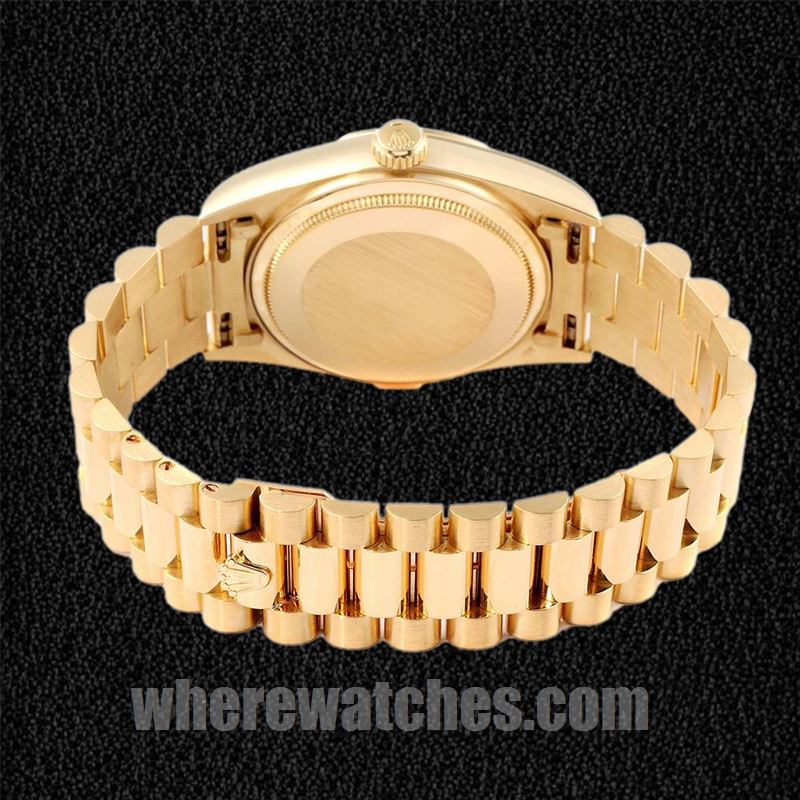 Rolex Day-Date Pour des hommes 128238 36mm Ton d'or – Image 4