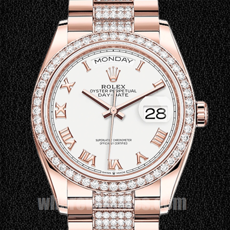 Rolex Day-Date m128345rbr-0055 36mm Pour des hommes Président Bracelet