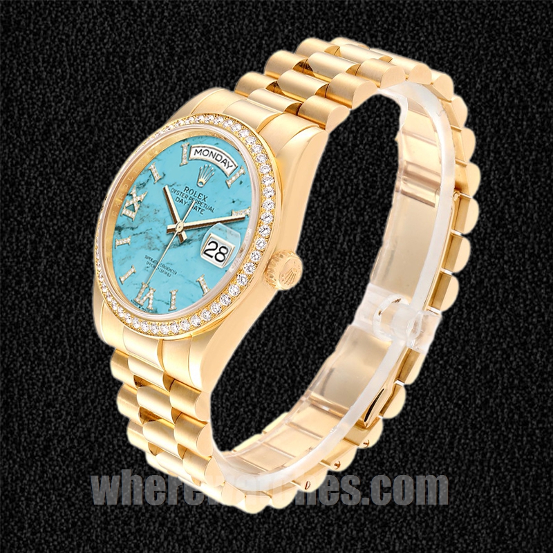 Rolex Day-Date 36mm m128348rbr-0037 Pour des hommes Automatique Regardez – Image 3