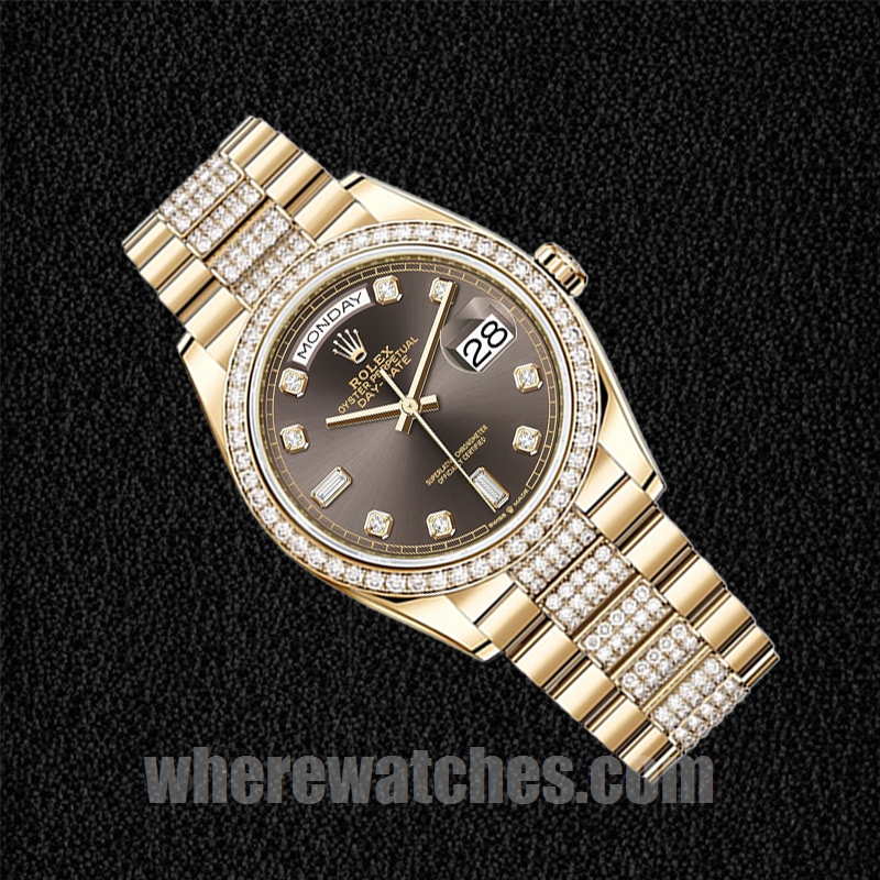 Rolex Day-Date m128348rbr-0007 Pour des hommes 36mm Président Bracelet Automatique – Image 3