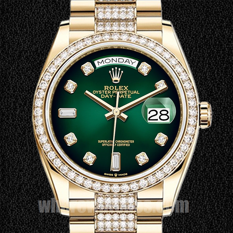 Rolex Day-Date m128348rbr-0036 36mm Pour des hommes Automatique Président Bracelet