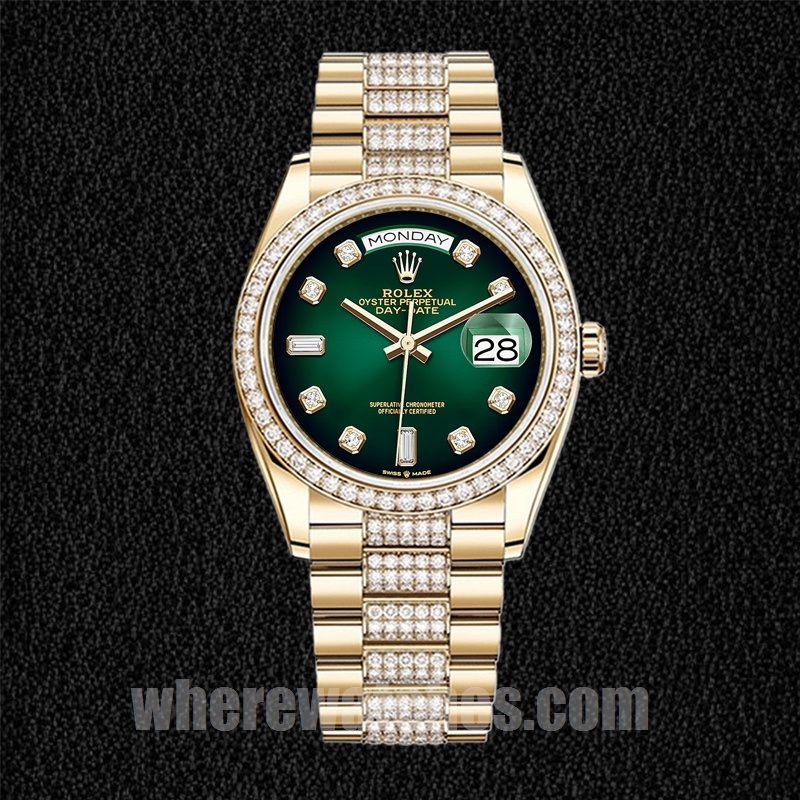 Rolex Day-Date m128348rbr-0036 36mm Pour des hommes Automatique Président Bracelet – Image 2