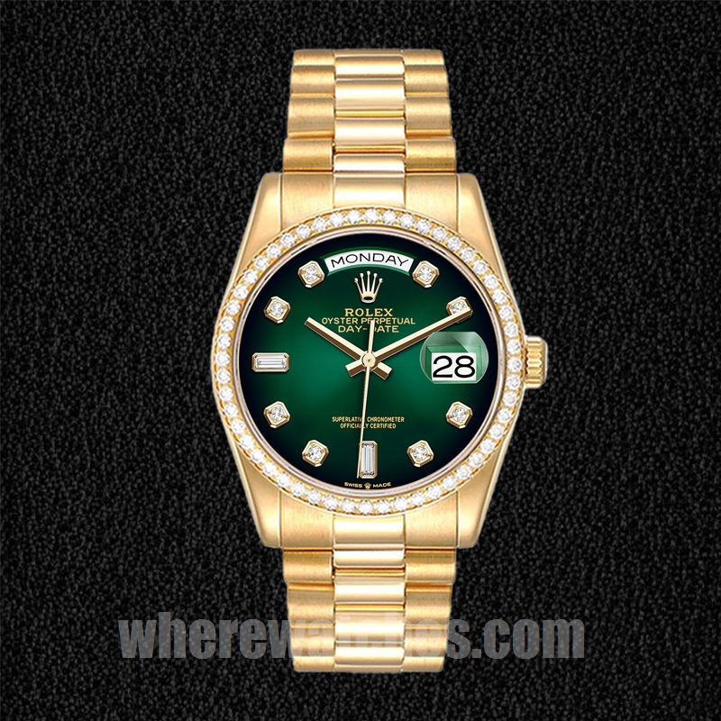 Rolex Day-Date 36mm m128348rbr-0035 Pour des hommes Automatique – Image 2