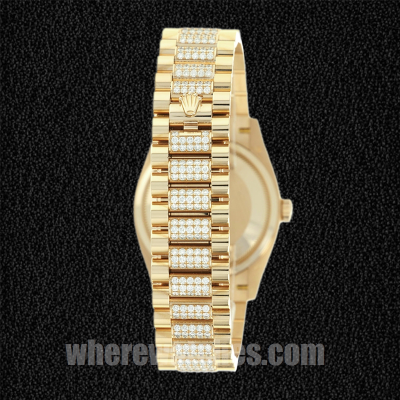 Rolex Day-Date m128348rbr-0048 Pour des hommes 36mm Regardez Automatique – Image 4