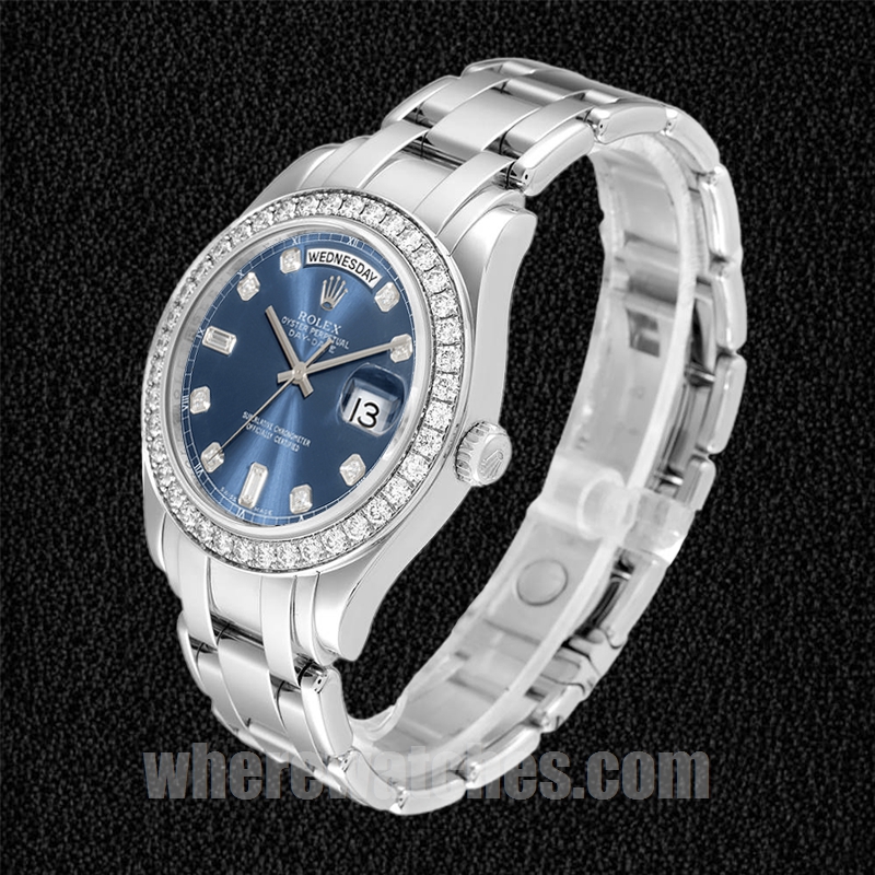 Rolex Pearlmaster 36mm 18946 Unisexe Bracelet – Image 3