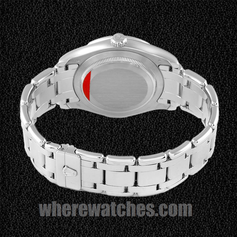 Rolex Pearlmaster 36mm Unisexe 18946 Argenté – Image 4