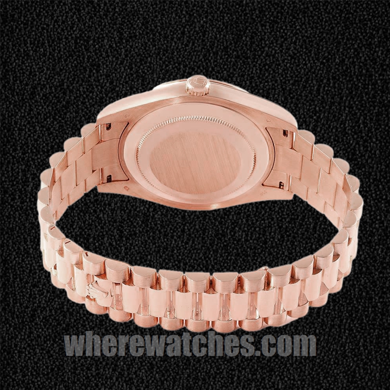 Rolex Day-Date 41mm m228235-0036 Pour des hommes Doré rose – Image 4