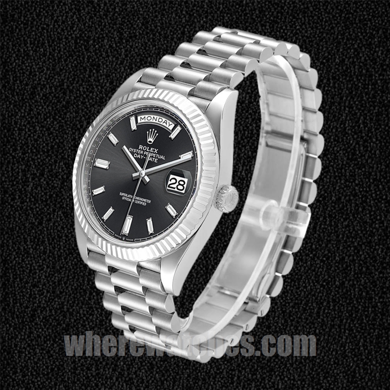 Rolex Day-Date Pour des hommes m228236-0004 41mm Argenté – Image 3