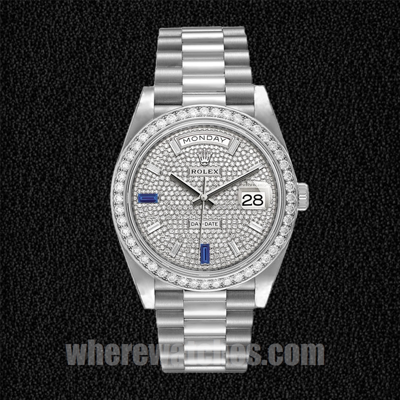 Rolex Day-Date 41mm m228349rbr-0036 Pour des hommes Regardez Automatique – Image 2