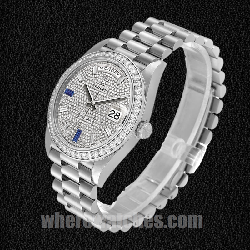 Rolex Day-Date 41mm m228349rbr-0036 Pour des hommes Regardez Automatique – Image 3
