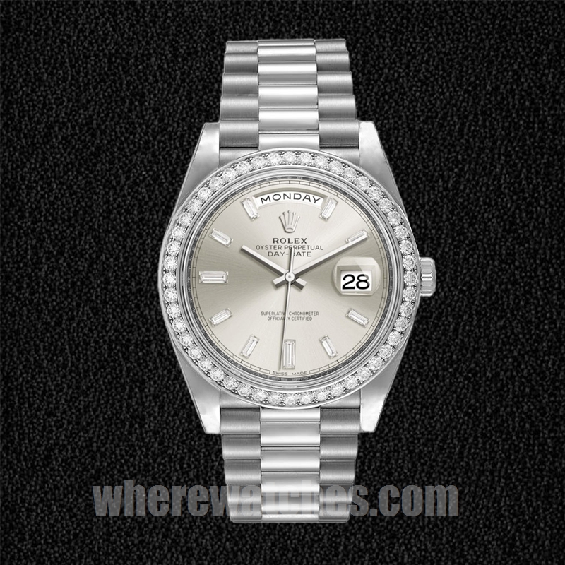 Rolex Day-Date 41mm m228349rbr-0001 Pour des hommes Président Bracelet – Image 2