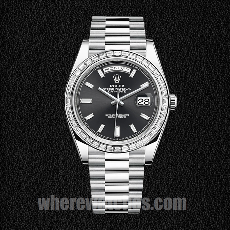 Rolex Day-Date 228396 41mm Pour des hommes Regardez Président Bracelet – Image 2