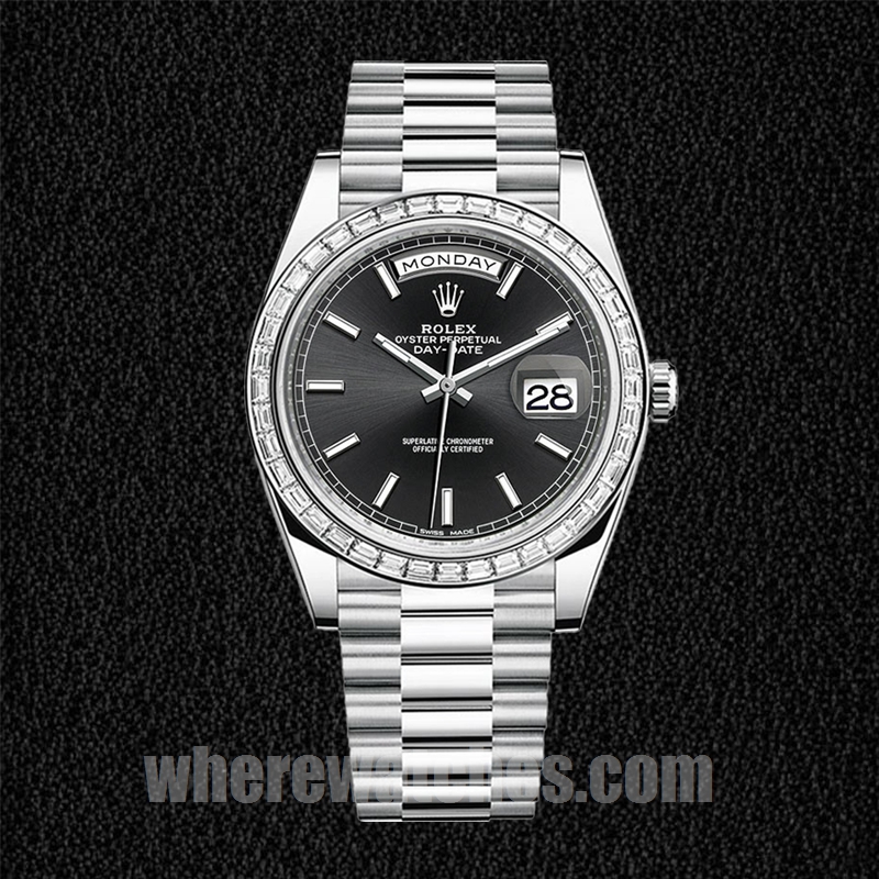 Rolex Day-Date 41mm Pour des hommes m228396tbr-0024 Regardez – Image 2
