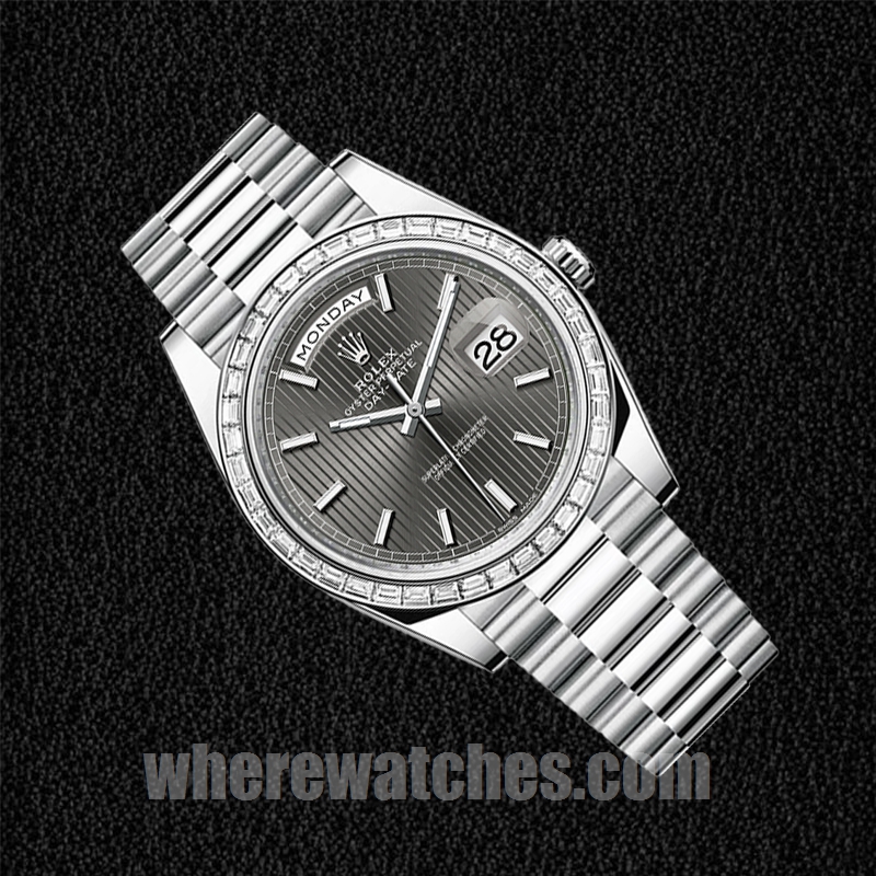 Rolex Day-Date Pour des hommes 41mm m228396tbr-0023 Regardez – Image 3