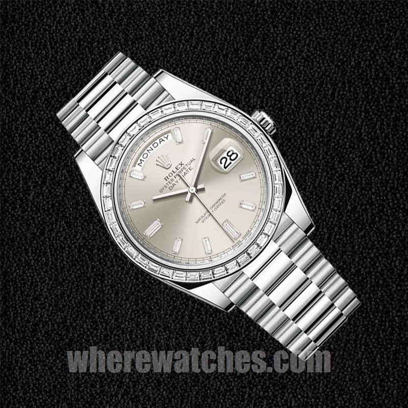 Rolex Day-Date 228396 41mm Pour des hommes Président Bracelet – Image 3