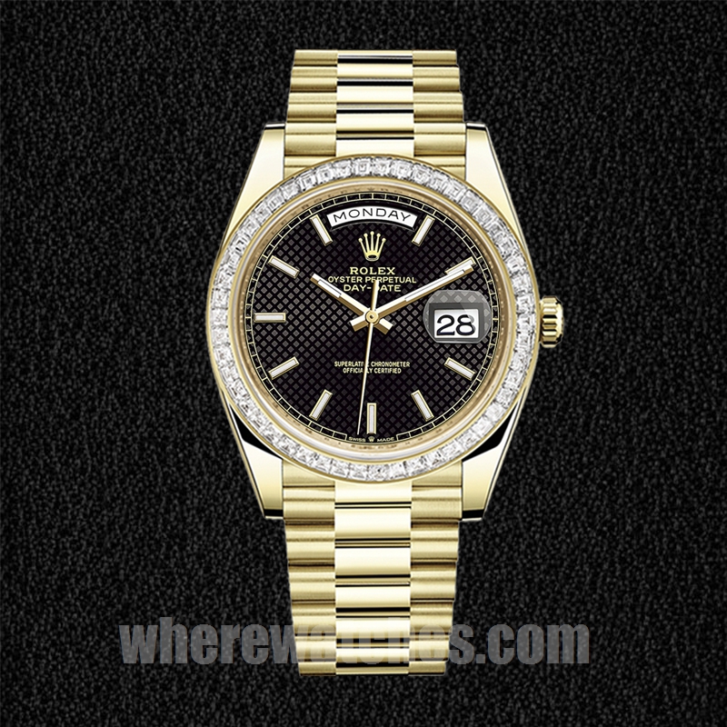 Rolex Day-Date Pour des hommes 41mm m228398tbr-0004 Président Bracelet – Image 2