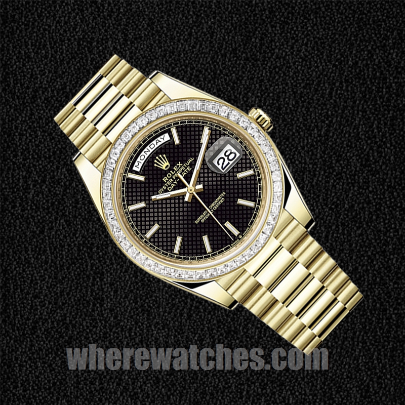 Rolex Day-Date Pour des hommes 41mm m228398tbr-0004 Président Bracelet – Image 3