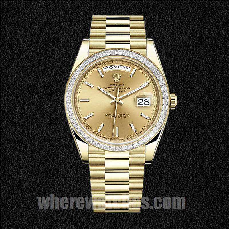 Rolex Day-Date 41mm Pour des hommes m228398tbr-0007 Regardez – Image 2