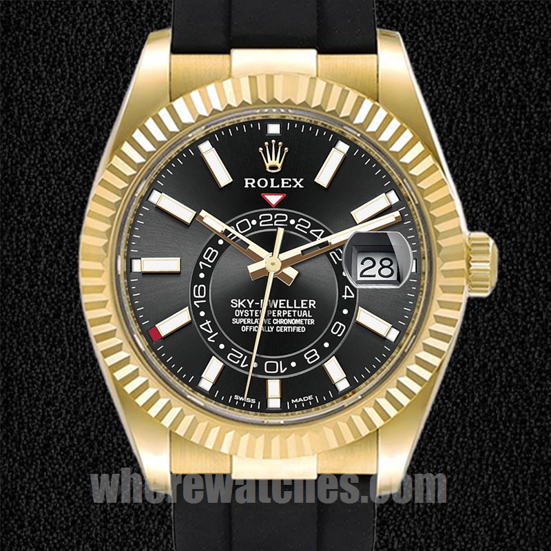 Rolex Sky-Dweller Pour des hommes m326238-0009 42mm Automatique Élastique