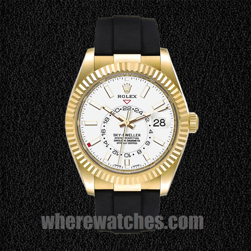 Rolex Sky-Dweller 42mm Pour des hommes m326238-0006 Ton d'or – Image 2