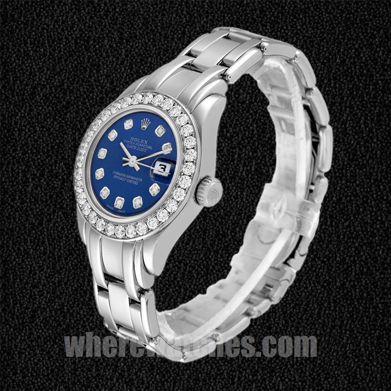 Rolex Pearlmaster Dames 29mm 80299-72949 Regardez Automatique – Image 3