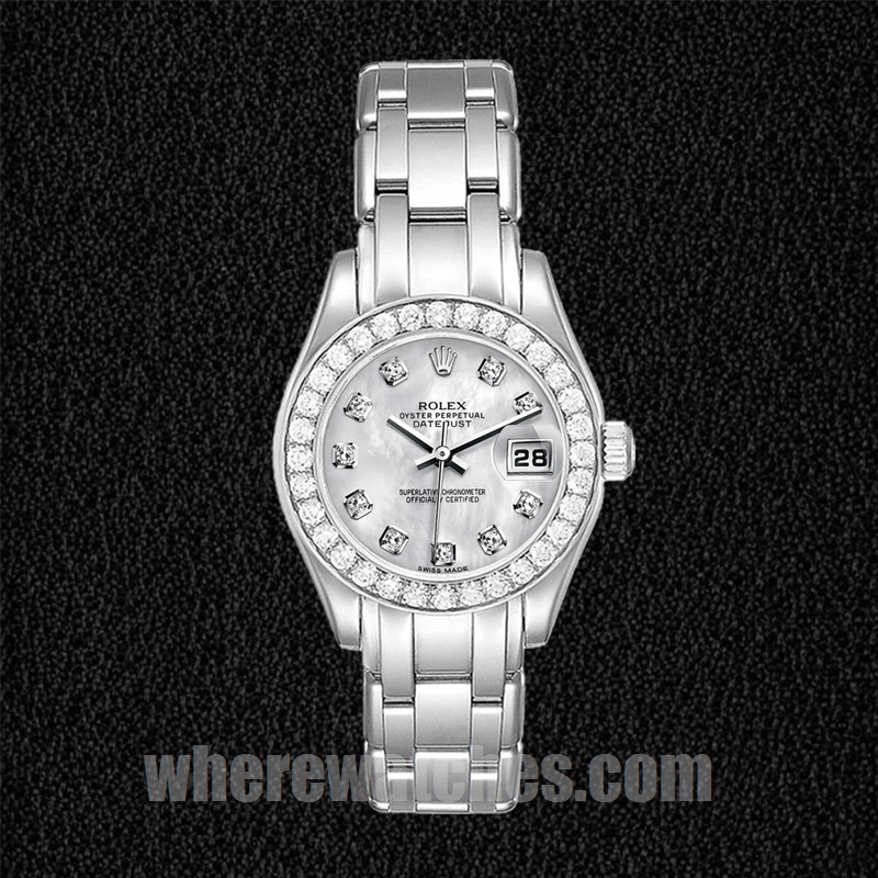 Rolex Pearlmaster Dames m80299-0061 29mm Bracelet – Image 2