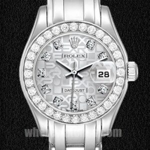 Rolex Pearlmaster Dames 29mm 80299-0073 Argenté