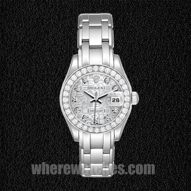 Rolex Pearlmaster Dames 29mm 80299-0073 Argenté – Image 2