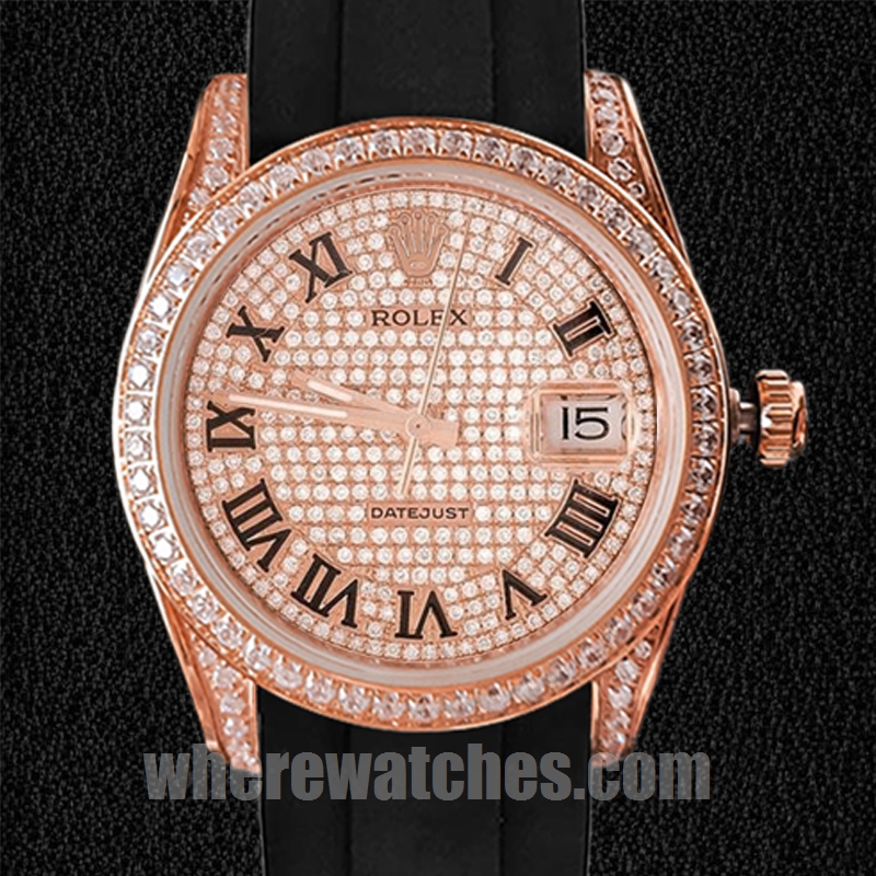 Rolex Datejust 116200 Pour des hommes 40mm Cadran en or rose Regardez