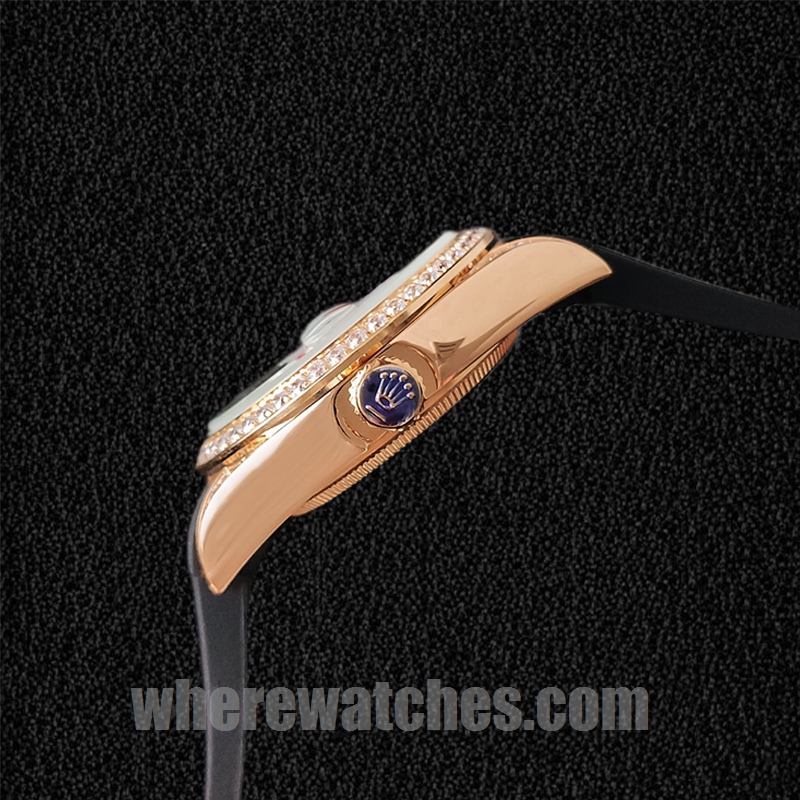 Rolex Datejust 116200 Pour des hommes 40mm Cadran en or rose Regardez – Image 3
