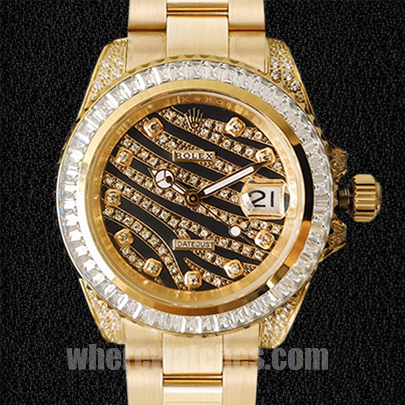Rolex Datejust 40mm 116285 Pour des hommes Ton d'or